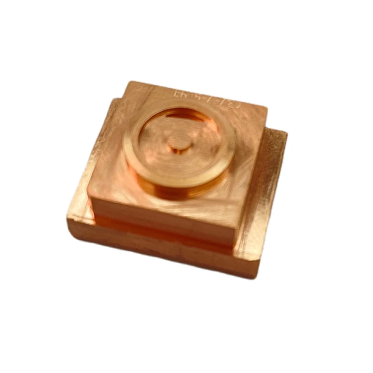 Made in China high quality material copper ring electrode water-cooled copper purple electrode
