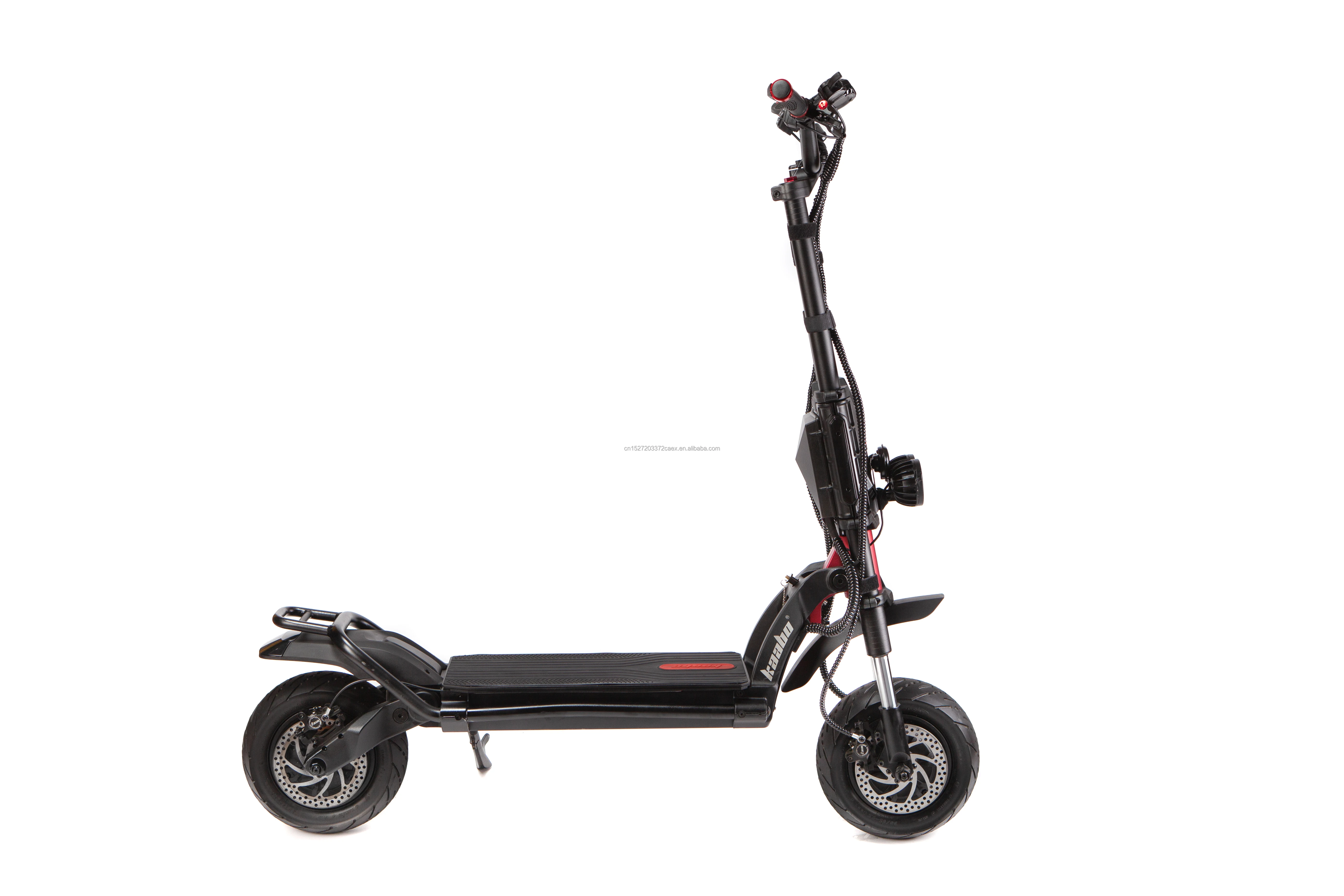 Kaabo Wolf King GT Pro + Electric Scooter Gold Color Minimotors 72V 35Ah 2000Wx2 Dual Rod Skateboard Powerful Adult Foldable