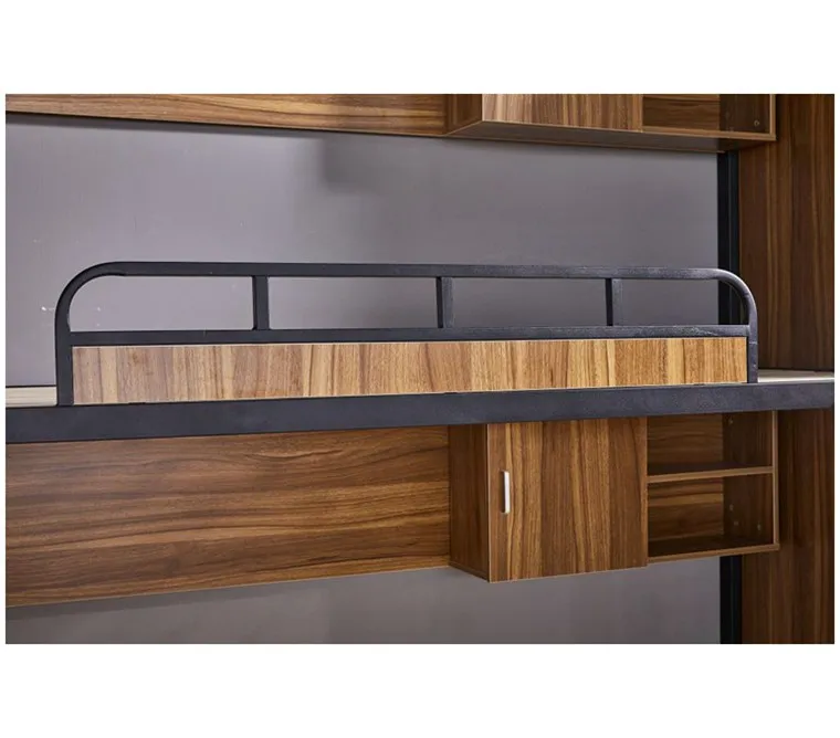 Professional manufacture modern school dormitory bed loft apartment furniture bunk bed