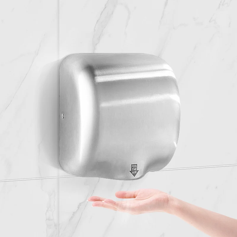 Bathroom Public Power Dryer Automatic Hand Dryers Stainless Steel Automatic Ultra Electric Hand Dryer