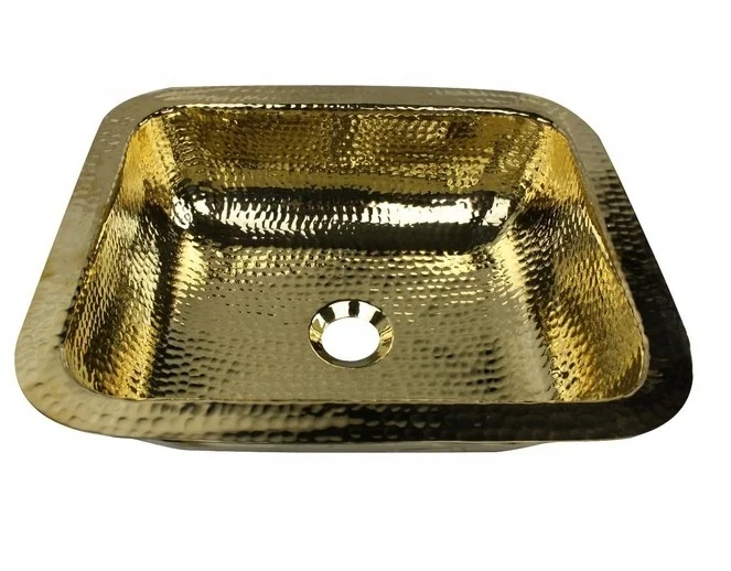 Oval Shaped Copper Sink, Hammered Copper Kitchen Sink, Multipurpose Copper Sink