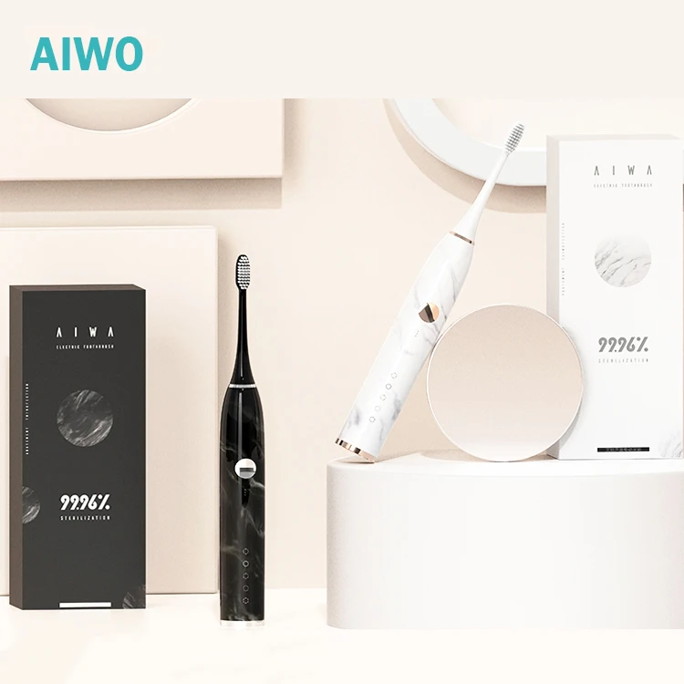 Amazon Wholesale Oral Care Super Soft Electric Toothbrush With 5 Mode Accept Customized Logo&Color