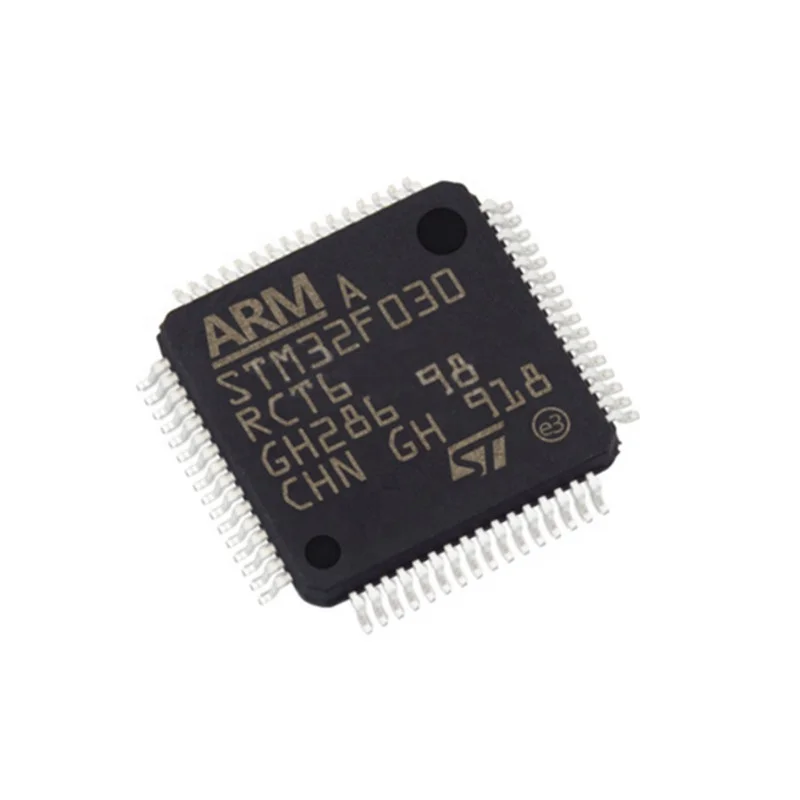 STM32F030RCT6 таймеры микроконтроллер электронные компоненты интегрированная circurts 64lqfp STM32F030RCT6 (1600301250133)