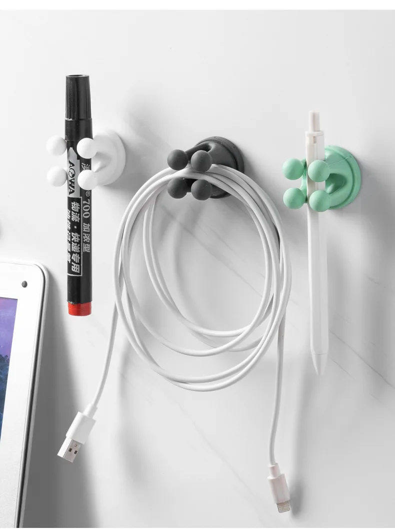 Bathroom Shower Decor Adhesive Towel Hooks Toothbrush Holder Double Sided Hooks Hooks For Home Kitchen Office