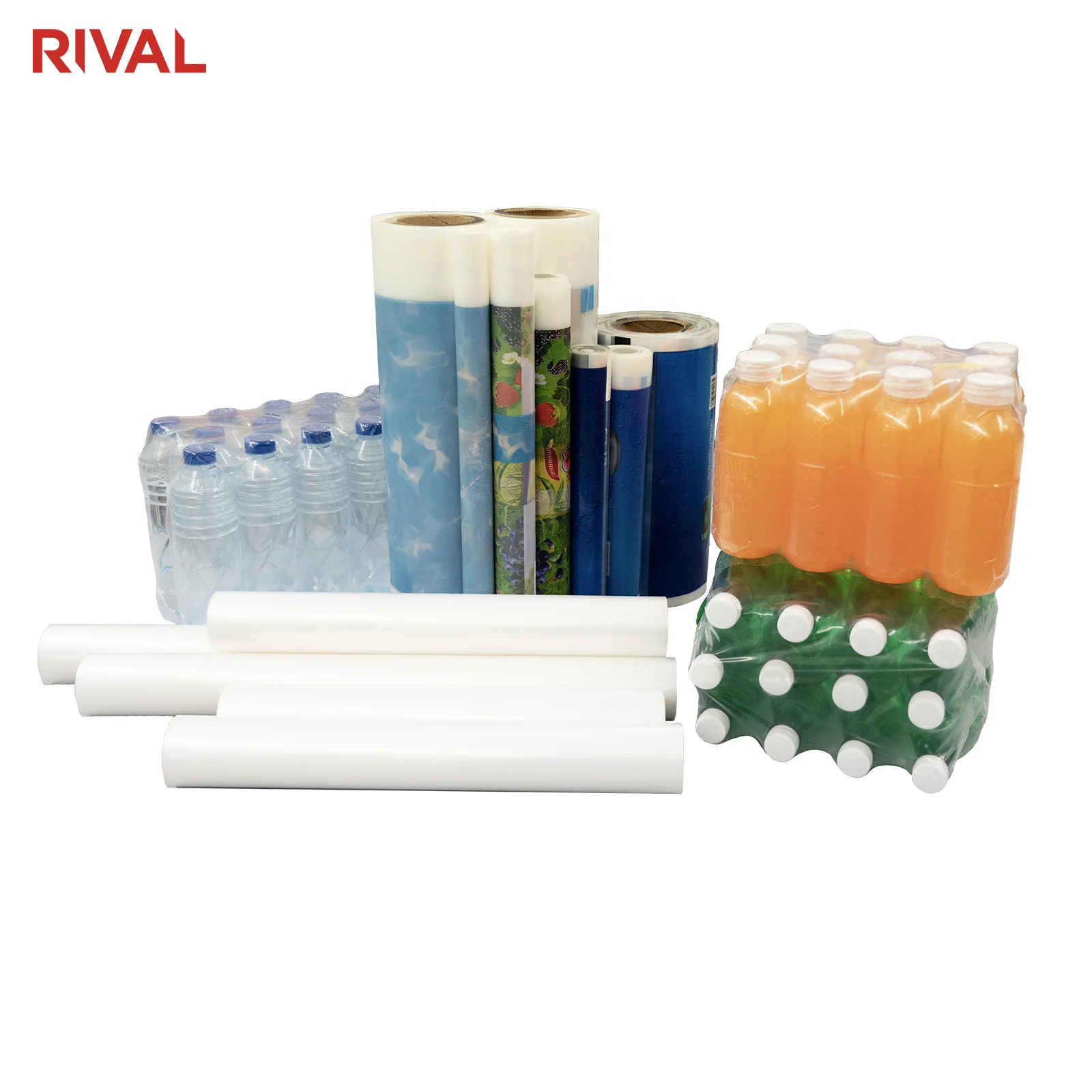 Plastic Clear Transparent LDPE Heat Shrink Film Roll for Bottle Packaging Heat Shrink Wrap
