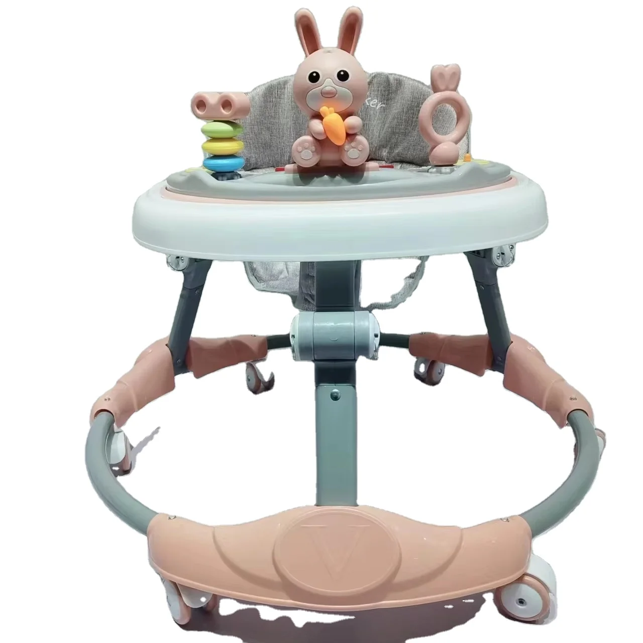 High quality baby walker sit-stand multifunctional baby push walker baby stroller 4 in 1 walker