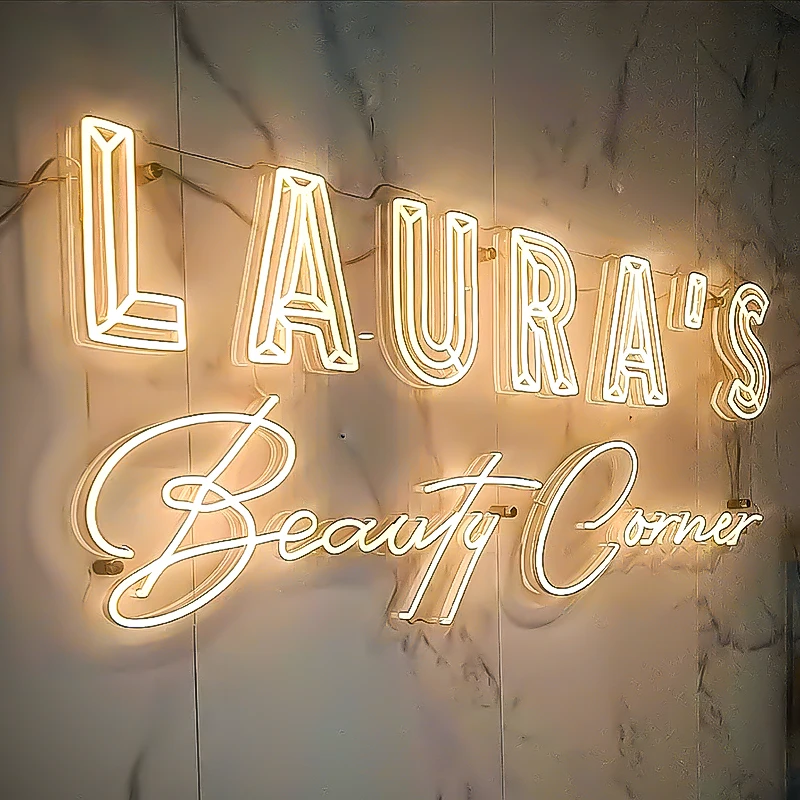 New arrival custom neon light personalized name wedding neon sign custom