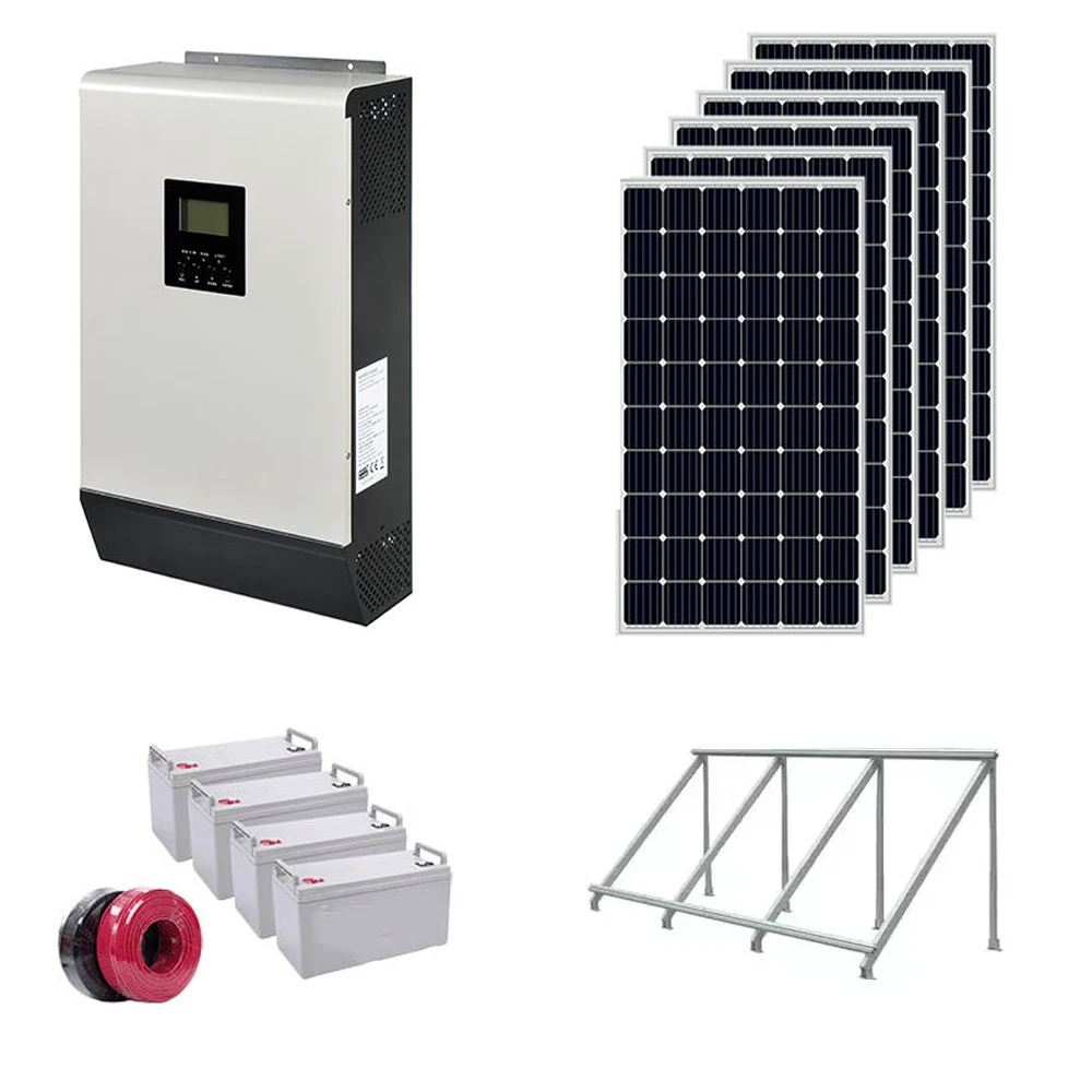 Renewable Energy Sources Complete Solar Energy Systems Kit 5KW 5000W 48V Solar Power System For Home