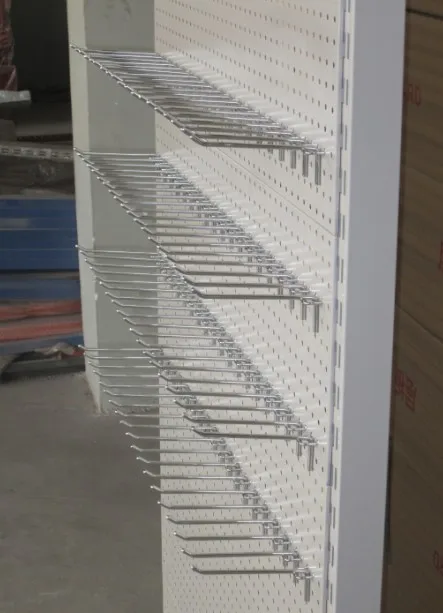 Metal Display Hanging Shelf Hooks, Display Hook Slatwall Shelf Hook