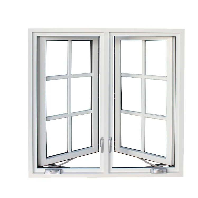 
Exterior Euro thermal break aluminum double glass hinge doors designs 