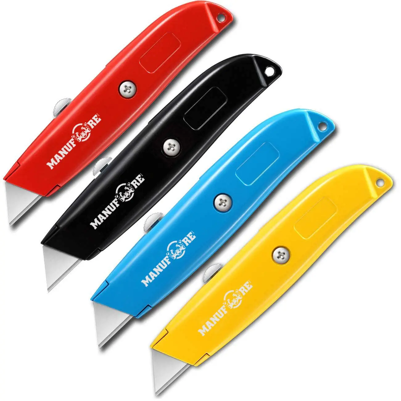 In-stock fast dispatch retractable household and office pocket cutter knife tool utility craft knife