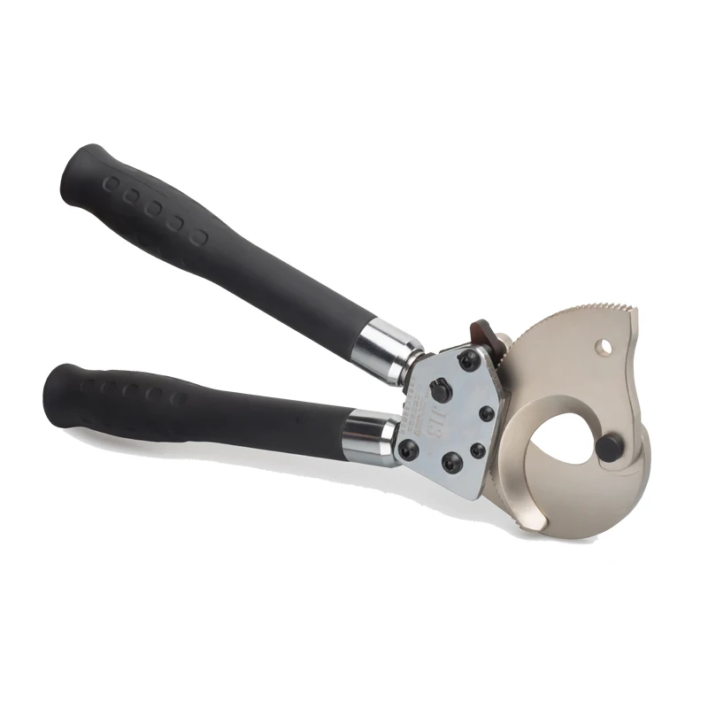100mm2 J13 ratchet cable cutters retractable steel core aluminum strand cutters