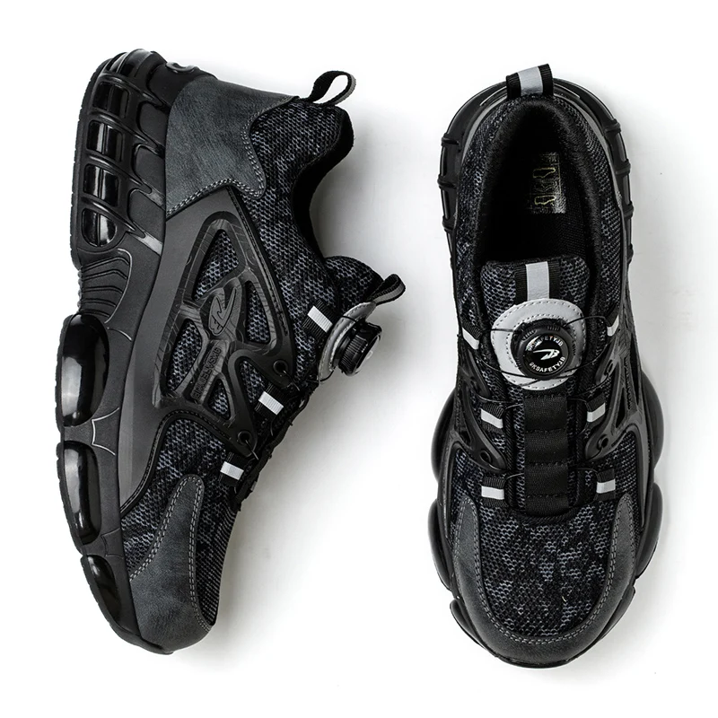 AMAWEI men safety shoes safety Sneakers indestructible steel toe shoes 678