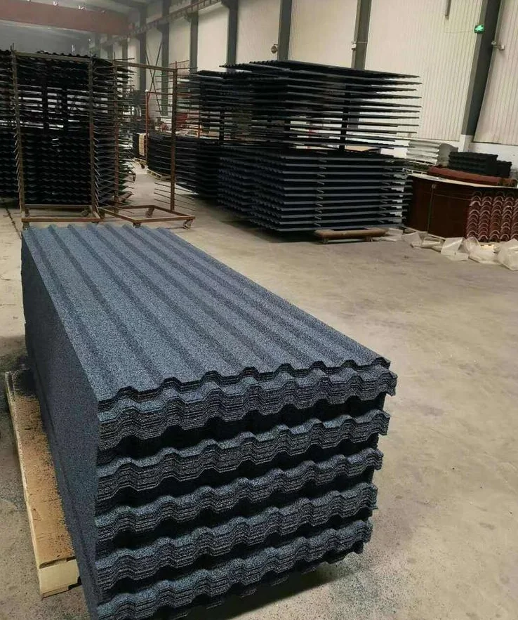 Stone Coated Metal Roof Tiles China Factory Price Stone Coated Metal Roof Tile Telhas Milano Building Material