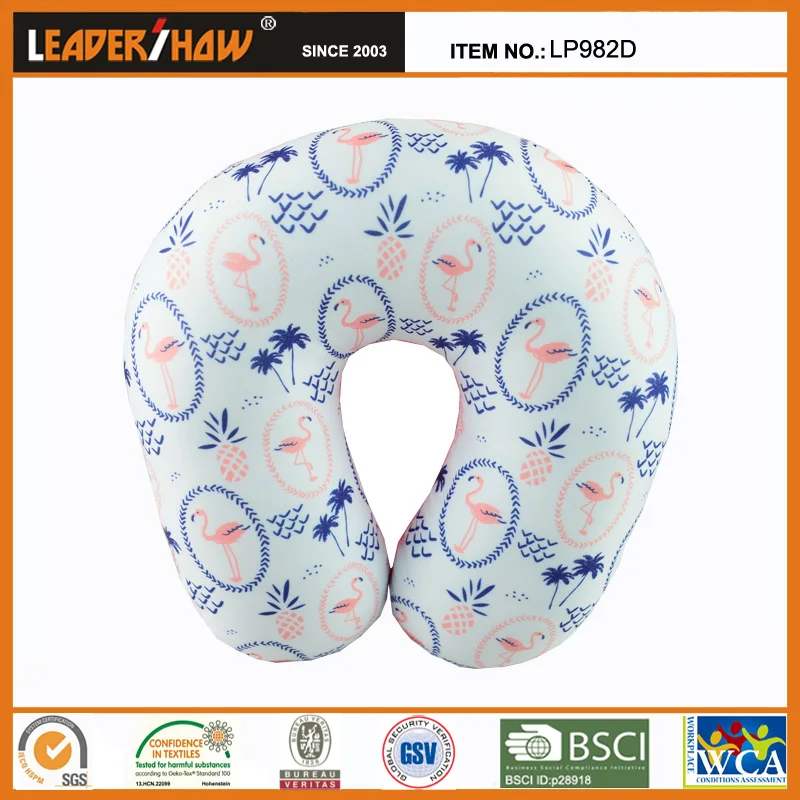 Anhui Leadershow Airplane Bus Car Microbeans Neck Pillow Travel Neck Pillow