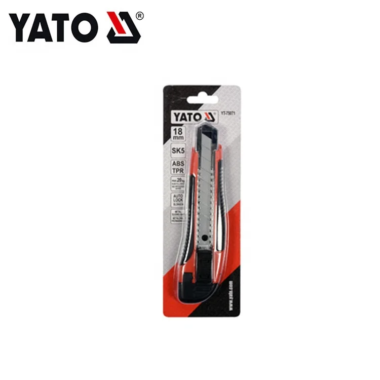 18MM Safety Utility Knife Paper Cutter Cutting Stainless Steel Box Opener Knife