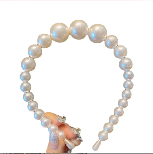 New Style Luxury Hair Accessories Sweet Headband Hair Bundle Baroque Handmade Wedding Bride Flower Hairband