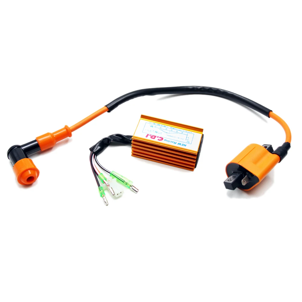 2 Stroke Engine 50cc 72cc Engine Scooter Moped High Performance AC CDI 1E40QMB 140QMB 1PE40QMB Ignition Coil