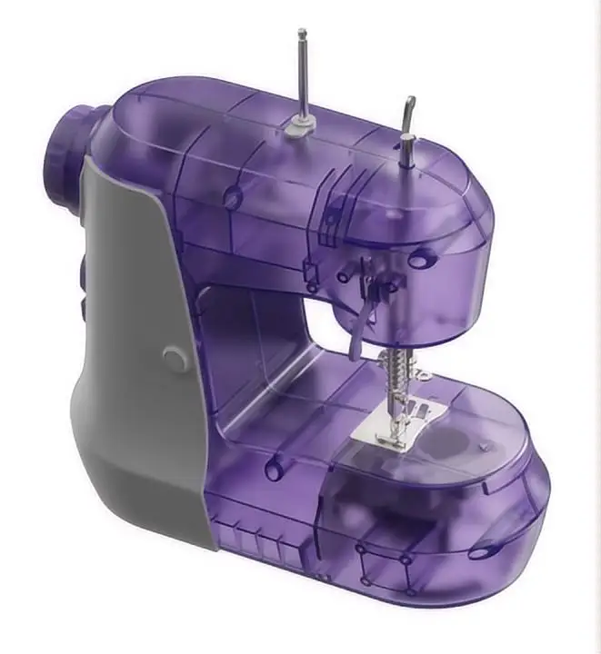 DIY Portable Mini Toy hand electric sewing machine for kids smart maquina sewing machine with protective cover clothes household