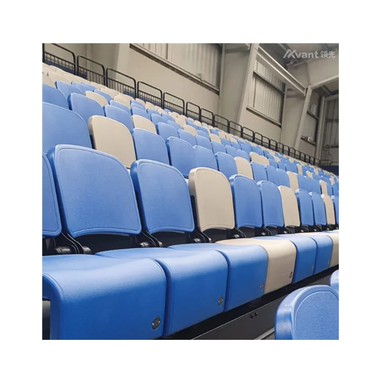 Avant indoor telescopic grandstand manually telescopic bleacher manually telescopic tribune retractable grandstand