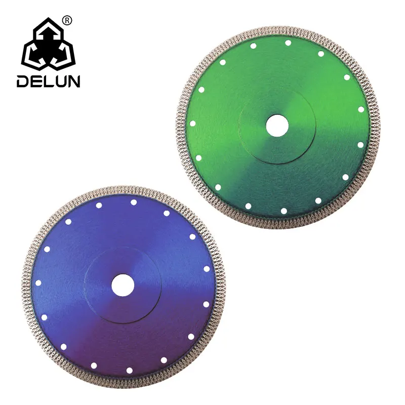DELUN High Performance Sharp Durable Using 4.5inch Circular Diamond  Saw Blade Grinding Machine for Granite and Marble
