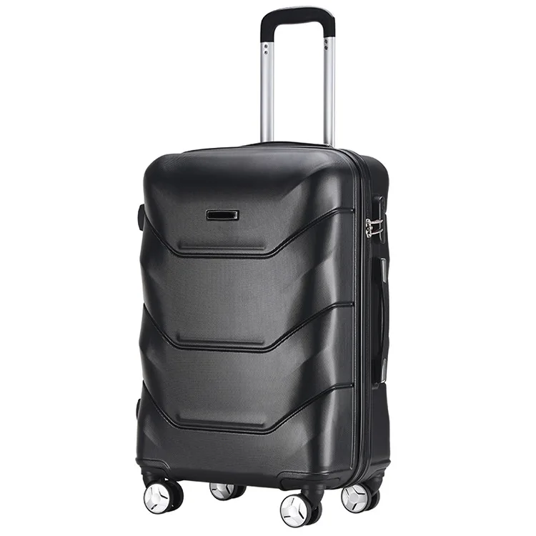 Hot selling popular trolley suitcase durable plastic luggage sets 3pcs set trolley cases with spinner wheels for men women