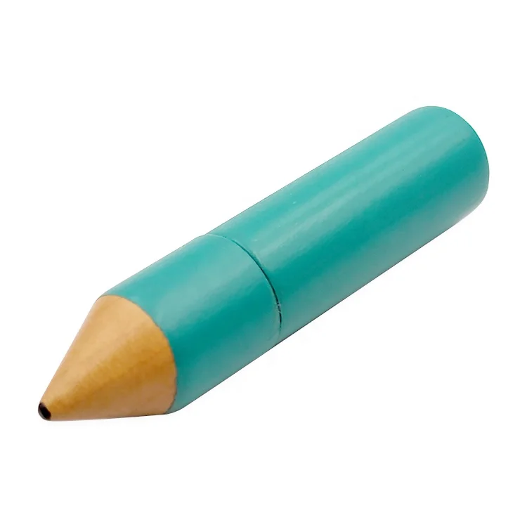 YONANSON Wholesale Wooden Pencil Custom Personalized Logo USB Flash Drive 4GB 8GB 16GB USB 2.0 Flash Memory Stick