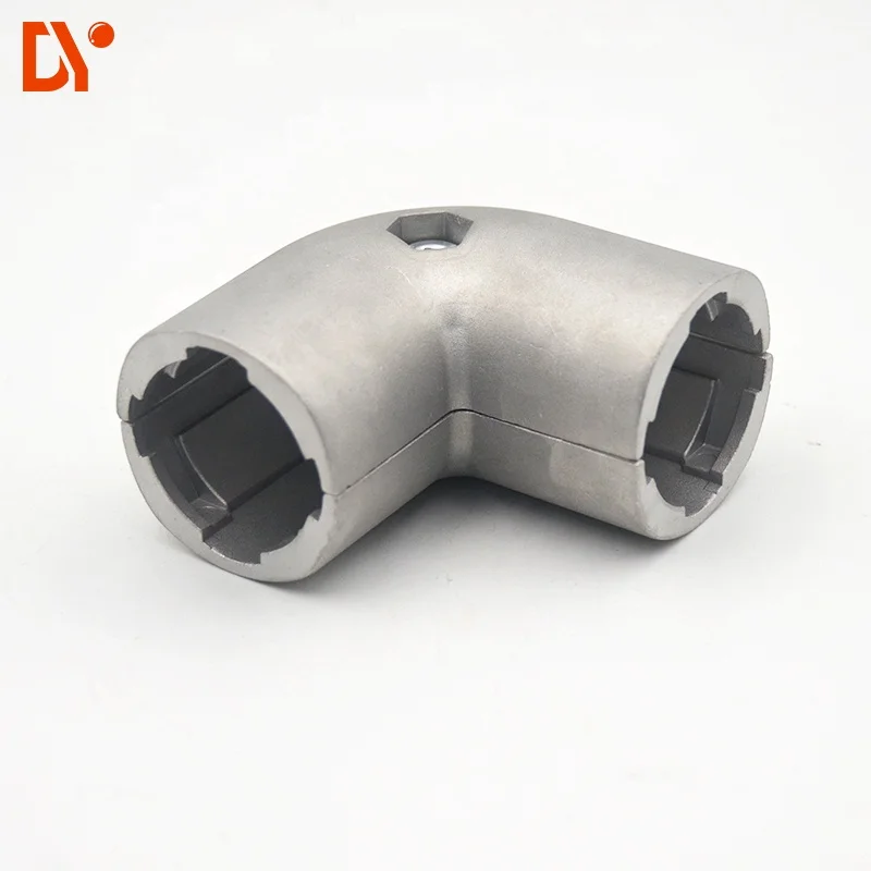 90 degree elbow third generation aluminum alloy lean pipe joint connector