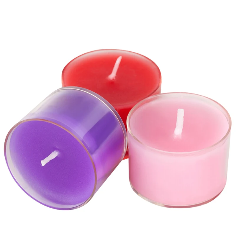 3 Pcs Fetish Slave Bondage Low Temperature Candles Women Flirting Teasing Scented Candles Erotic Toys For Couples Set