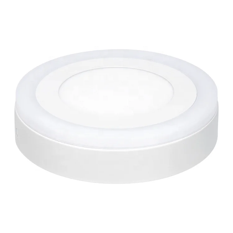 Высококачественный аварийный коммерческий 24 Вт 170-265 в светящийся Ip20 круглый светодиодный потолочный панельный светильник 12 Вт