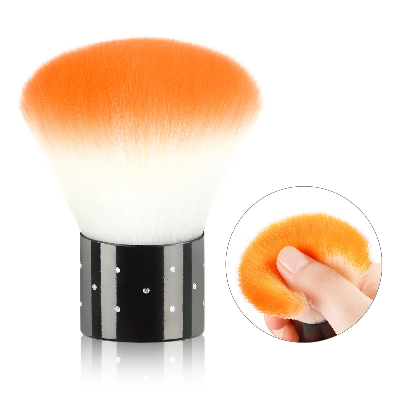 OEM ODM Plastic Bristle Nail Dust Brush for Professional Nail Art DIY Finger Beauty Makeup Nrush Hot Selling High Quality