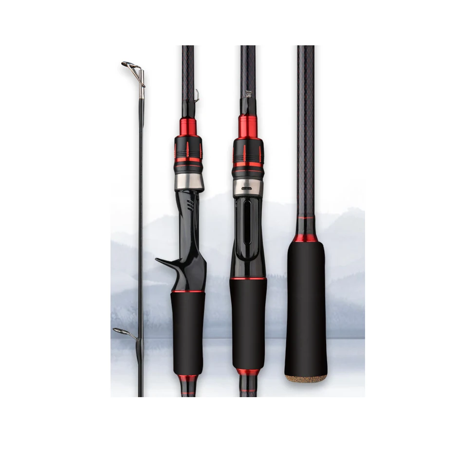 Carbon M Adjustment Light Hard Gun Handle Straight Handle Spinning Rod Fishing Rods China