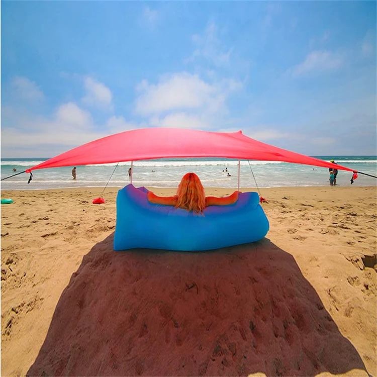 Custom manufacturing windproof light sunshade beach tent portable outdoor beach tent canopy
