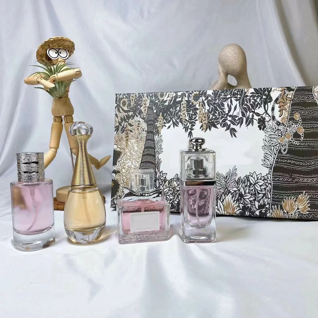 Famous brand  Miss Bouquet Eau de Parfum  set 30MLx4  Women Perfume samples good smell with long capacity fast delivery