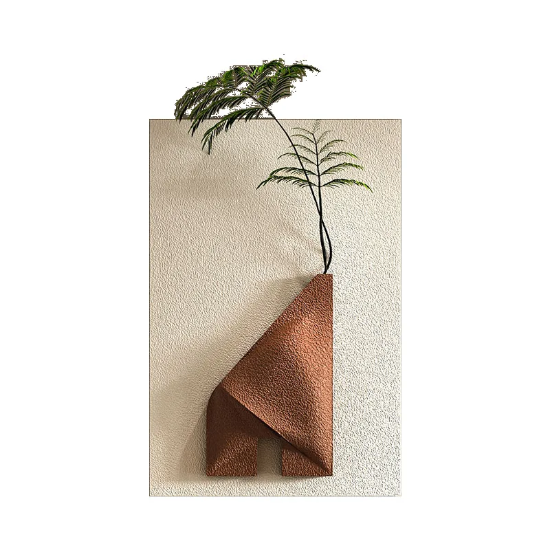 Custom high-end texture three-dimensional sandstone mural corridor painting and wall art for home decor