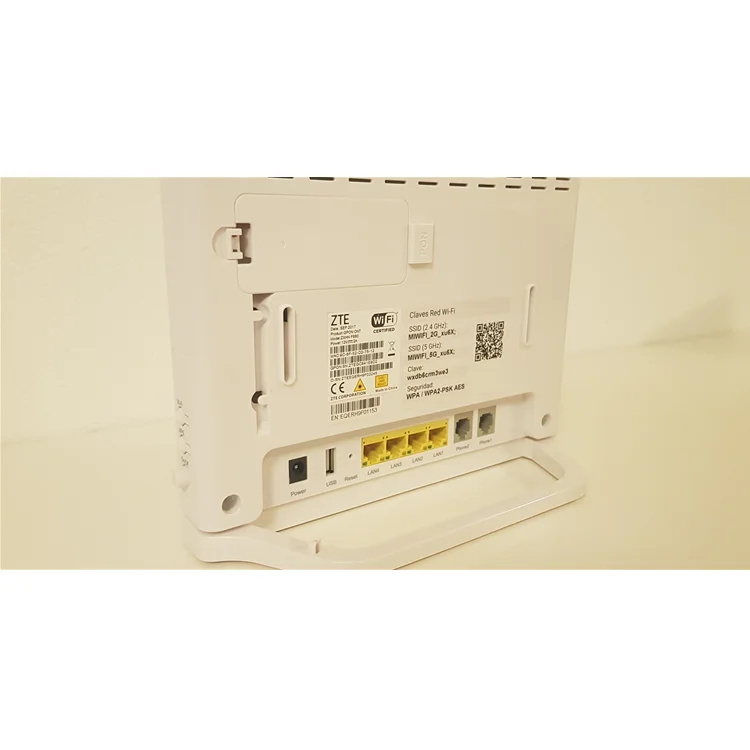 
ZTE F680 FTTH GPON ONU Dual Band wifi Concurrent 11ac Advanced with 1 Year Warranty 