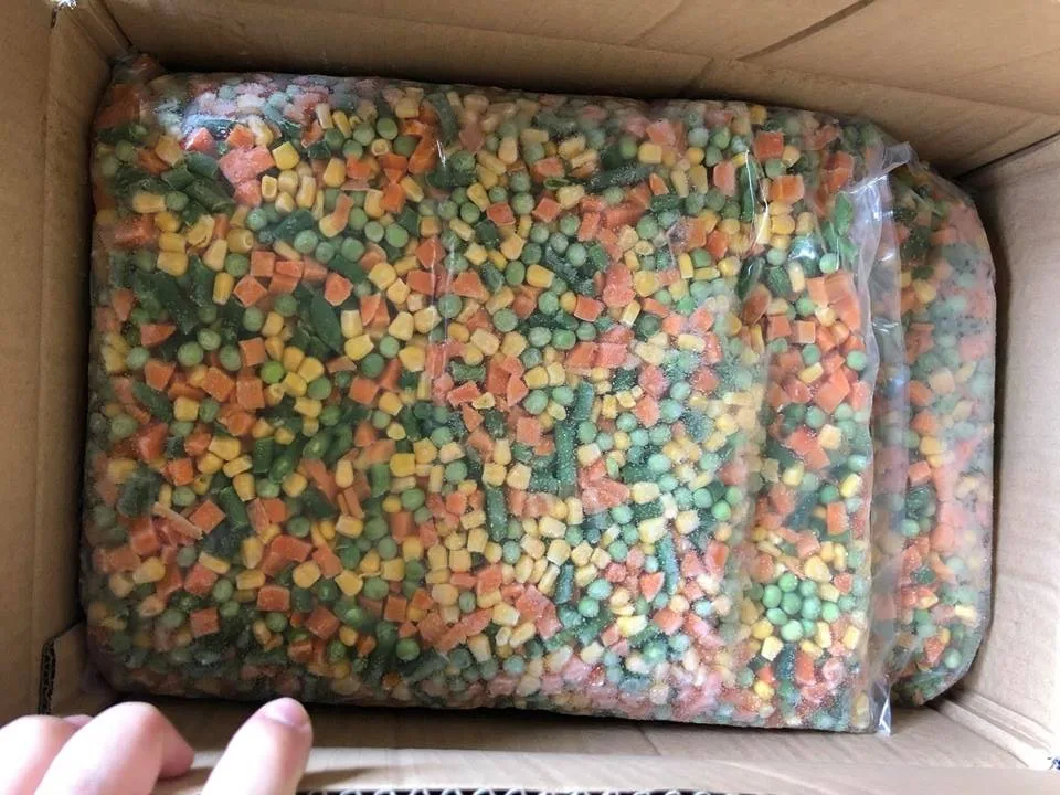 Frozen Mixed Vegetables IQF Freezed Carrot, Green Pea, Corn Good Price