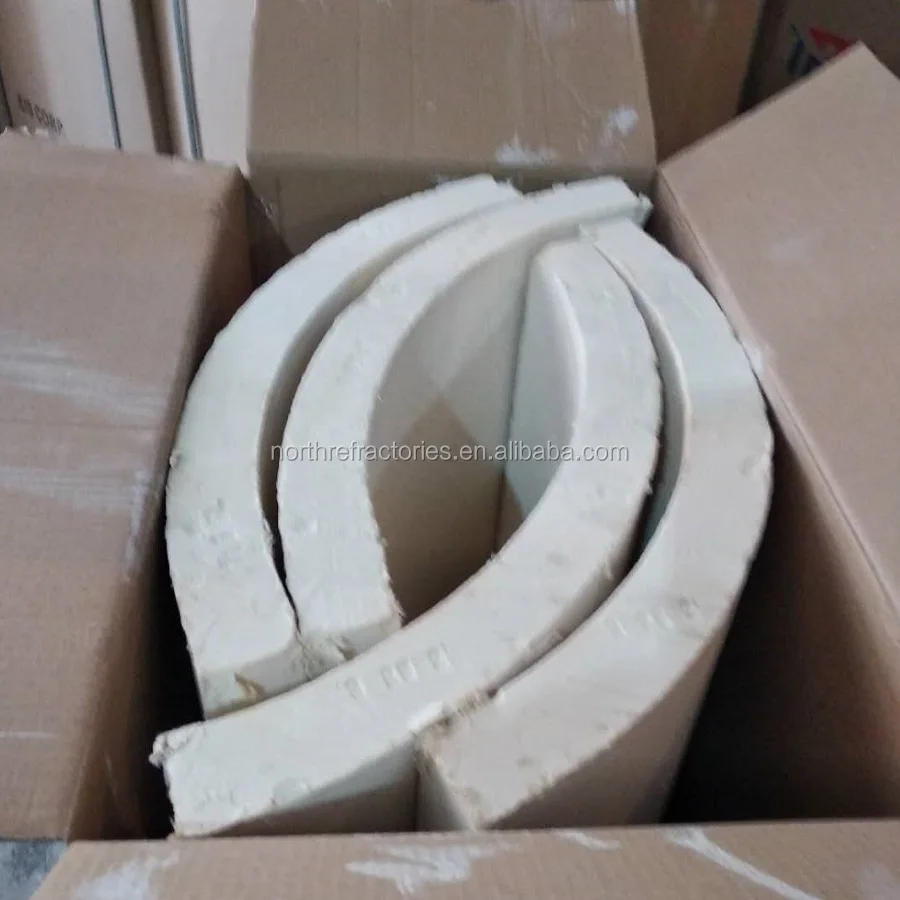 White 220kg/m3 230kg/m3 Calcium Silicate Pipe Insulation 650C 1000C 1100C