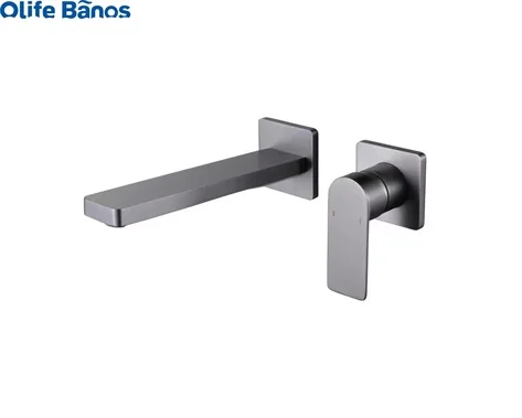 Kaiping new design brass wall mounted cold and hot water single handle faucet washbasin mixer watermark basin faucet