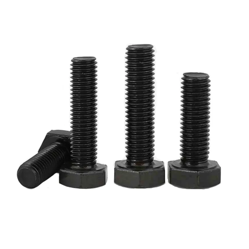 Black Fastener Din933 Hex bolt Industrial Top Quality Cheap Stainless Steel Hex Head Bolt