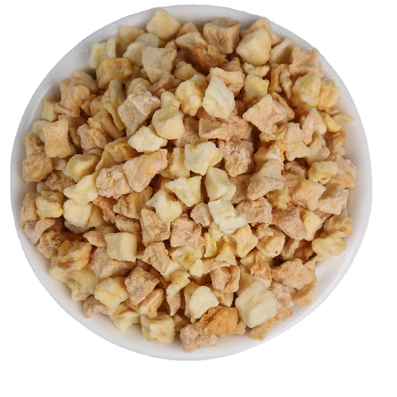 AD Dehydrate apple 10*10 mm No additive natural dried diced apple
