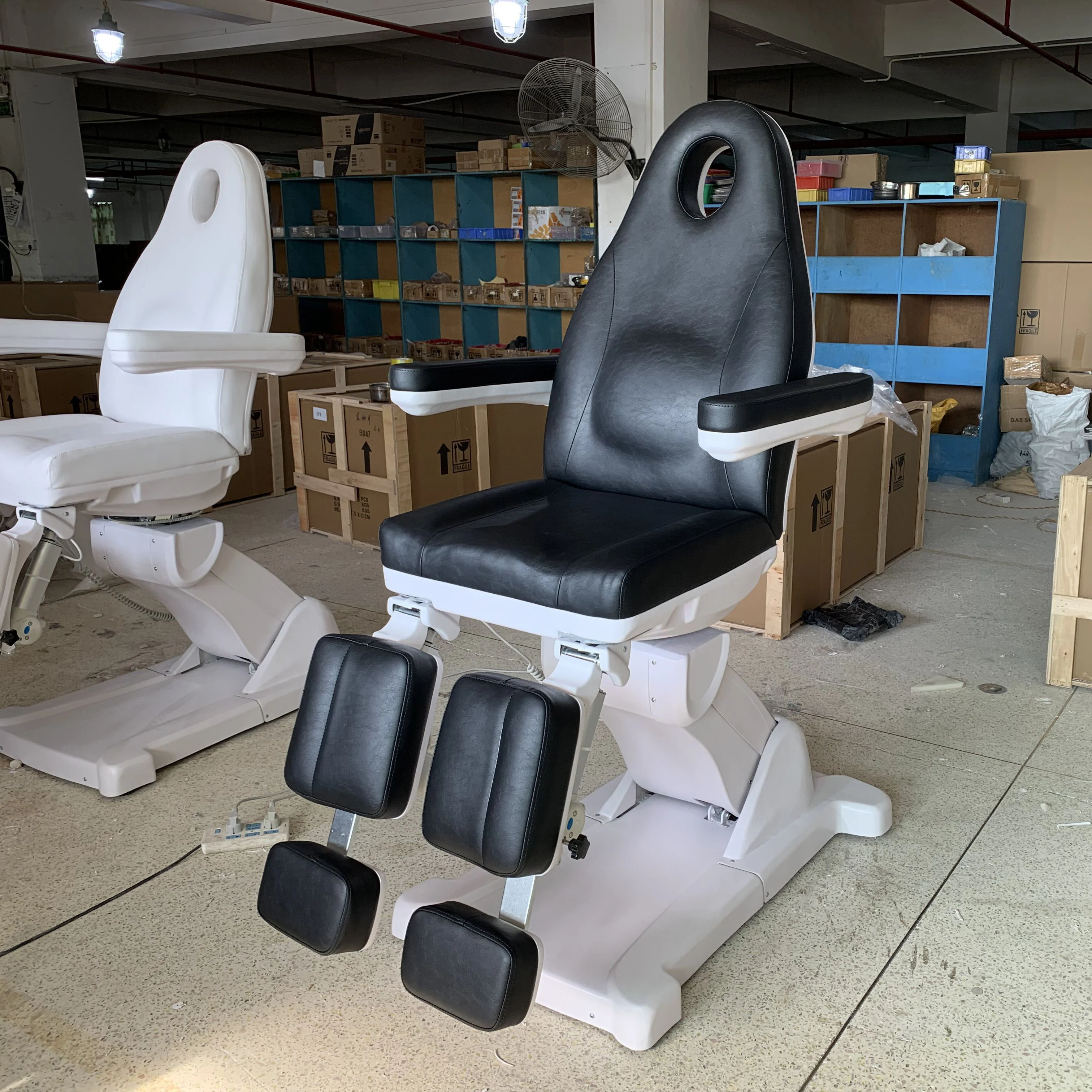 Wholesale electric beauty bed massage table facial five motors eyelash bed adjustable massage bed beauty salon