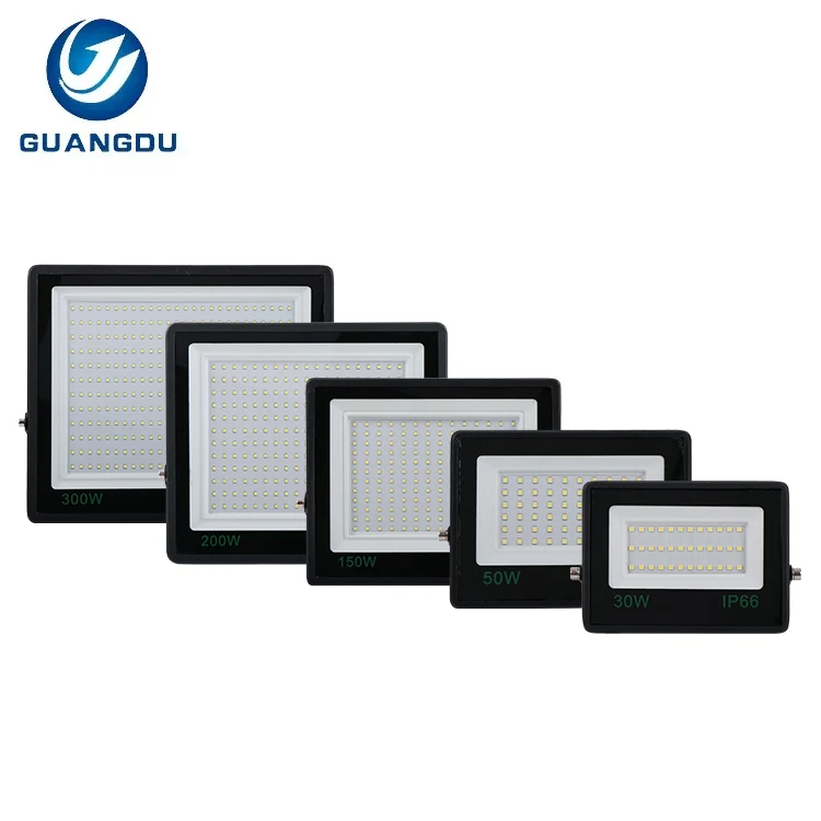Hot Sale Product Customize Wattage Ip65 Waterproof Outdoor Reflector Lighting 20w 30w 50w 100w 150w 200w 300w Led Flood Lamp