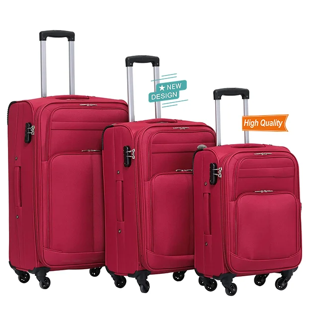 Polyester Softsided Cabin Stylish Luggage Speed_Wheel Trolley with 4 Wheels|Blue travel Trolley luggage Bag