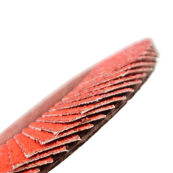 SATC High Quality Abrasive Cutting Wheel Flexible Flap Disc for Stainless Steel Alloy Grit 120 Polishing Ceramic Bronze 5 Inch