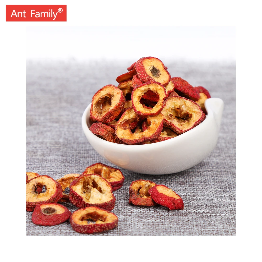 Snack Food Hawthorn Freeze Dried Fructus Crataegi Berry Fruits Tea For Appetizer