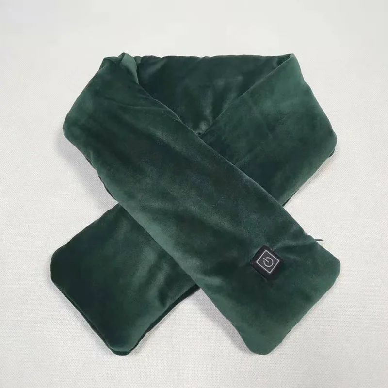 OEM/ODM Winter upgraded heating scarf electric heating scarf graphene usb heated scarf