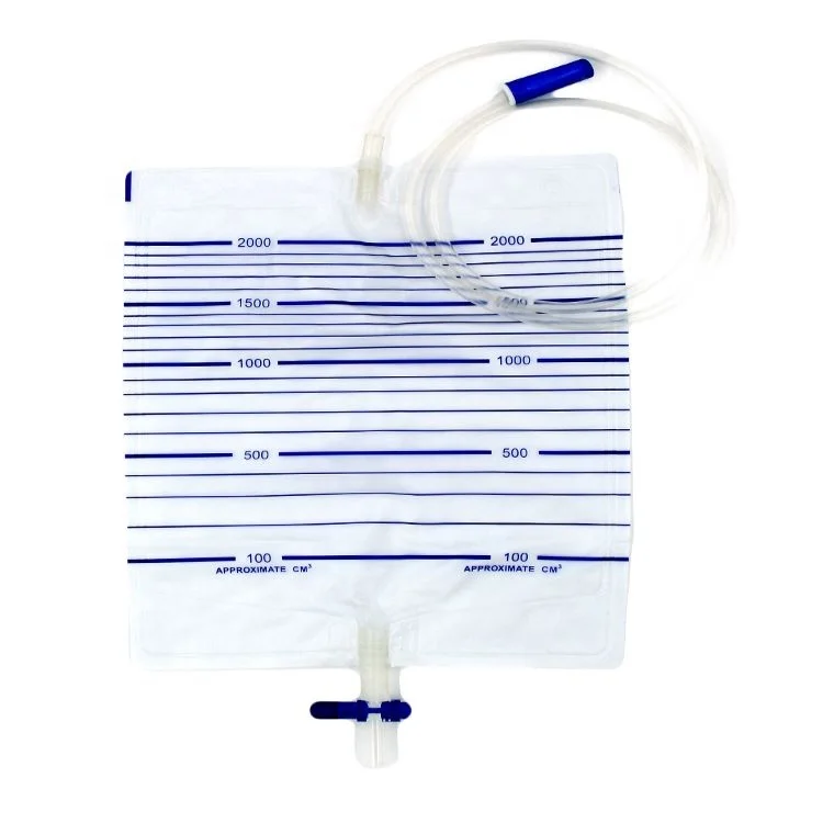 Sterile 2000ml CE&ISO Urine Collecting Bag