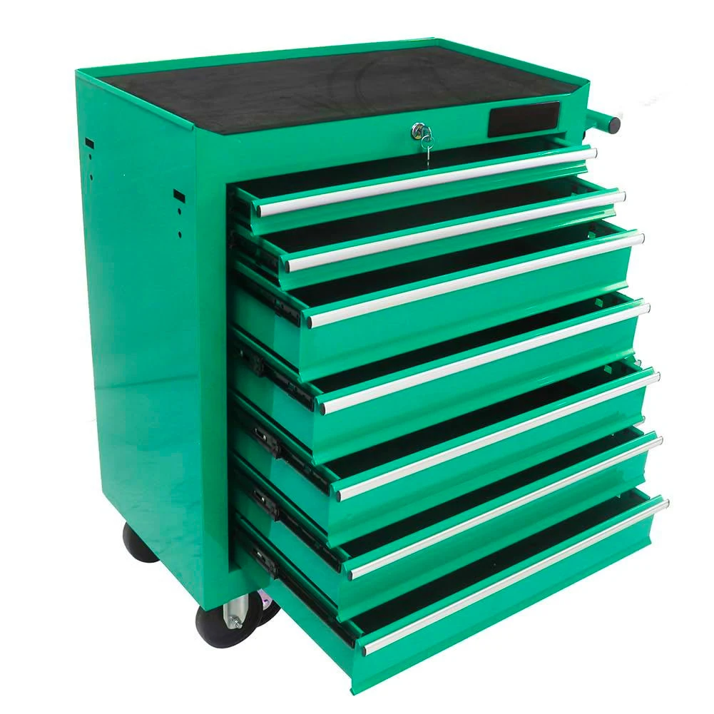 New Style Customized Workshop Storage Equipment Trolley Cart Metal Garage Storage Cabinet Steel Tool Box
