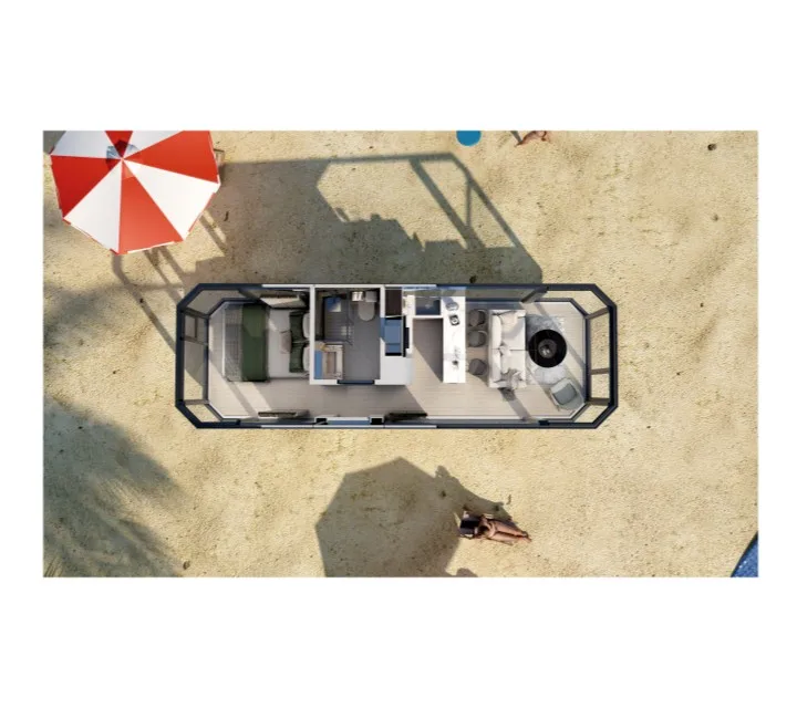 Thermal Performance Suit Ultra Low Energy Water Heating And Electric System Capsule House Space Capsule App Control Hotel